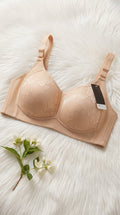 Front-Closure Floral Lace Bra Collection – 6 Colors (Beige, Black, Brown, Green, Grey, Light Pink) image 1