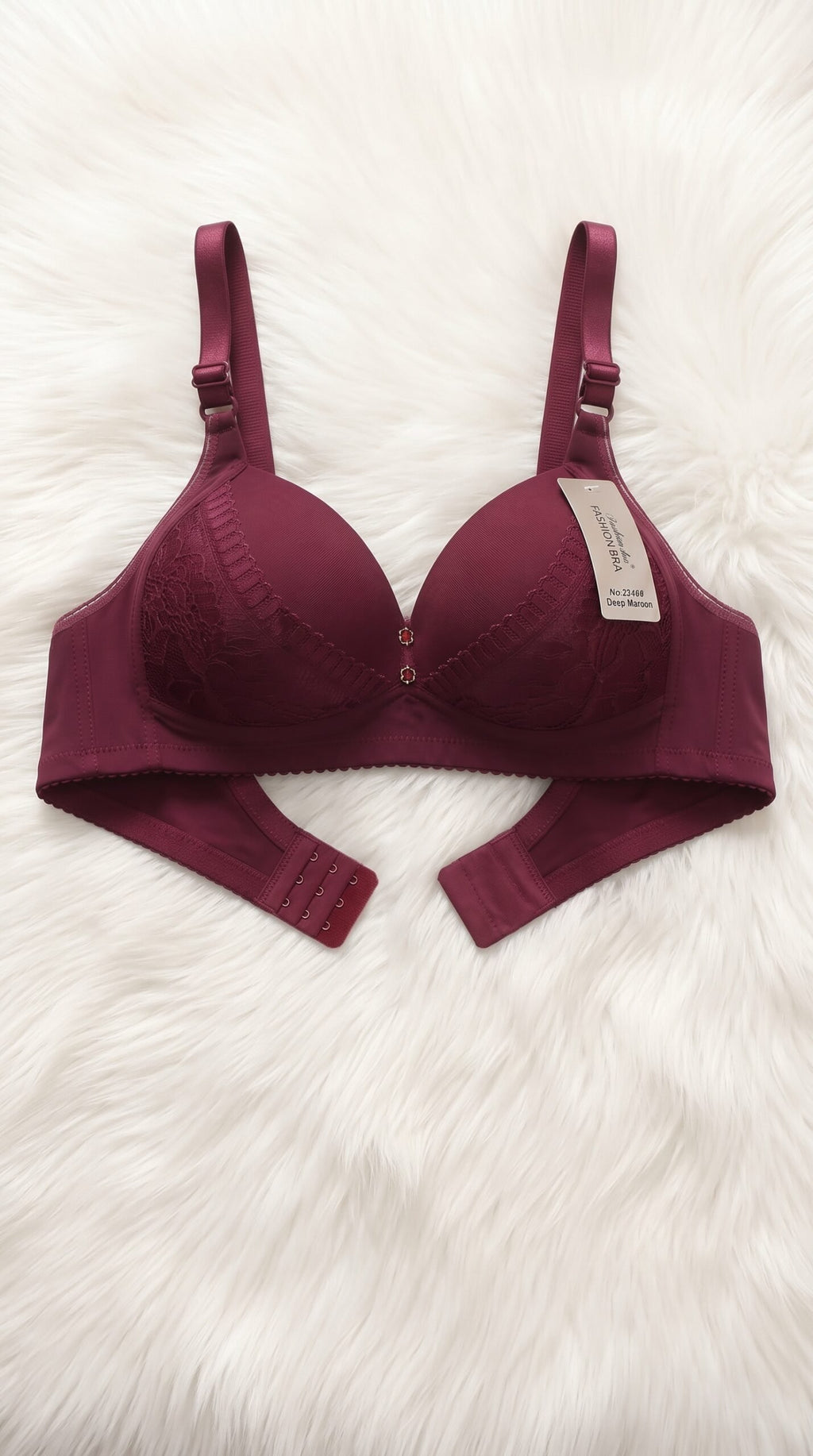 Lace Edge Bra — Available in 6 Colors image
