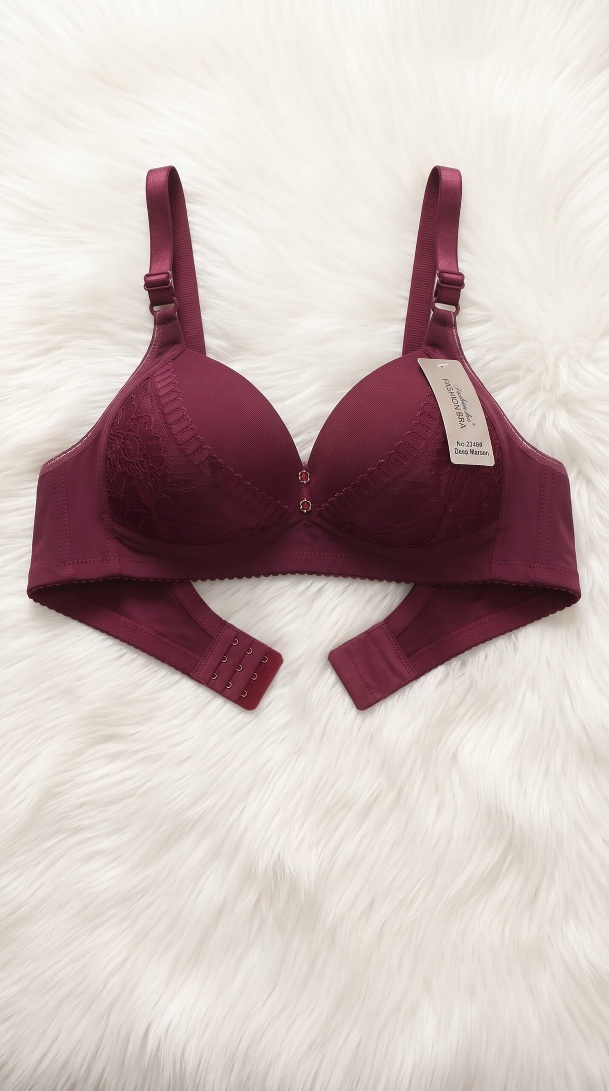 Lace Edge Bra — Available in 6 Colors image