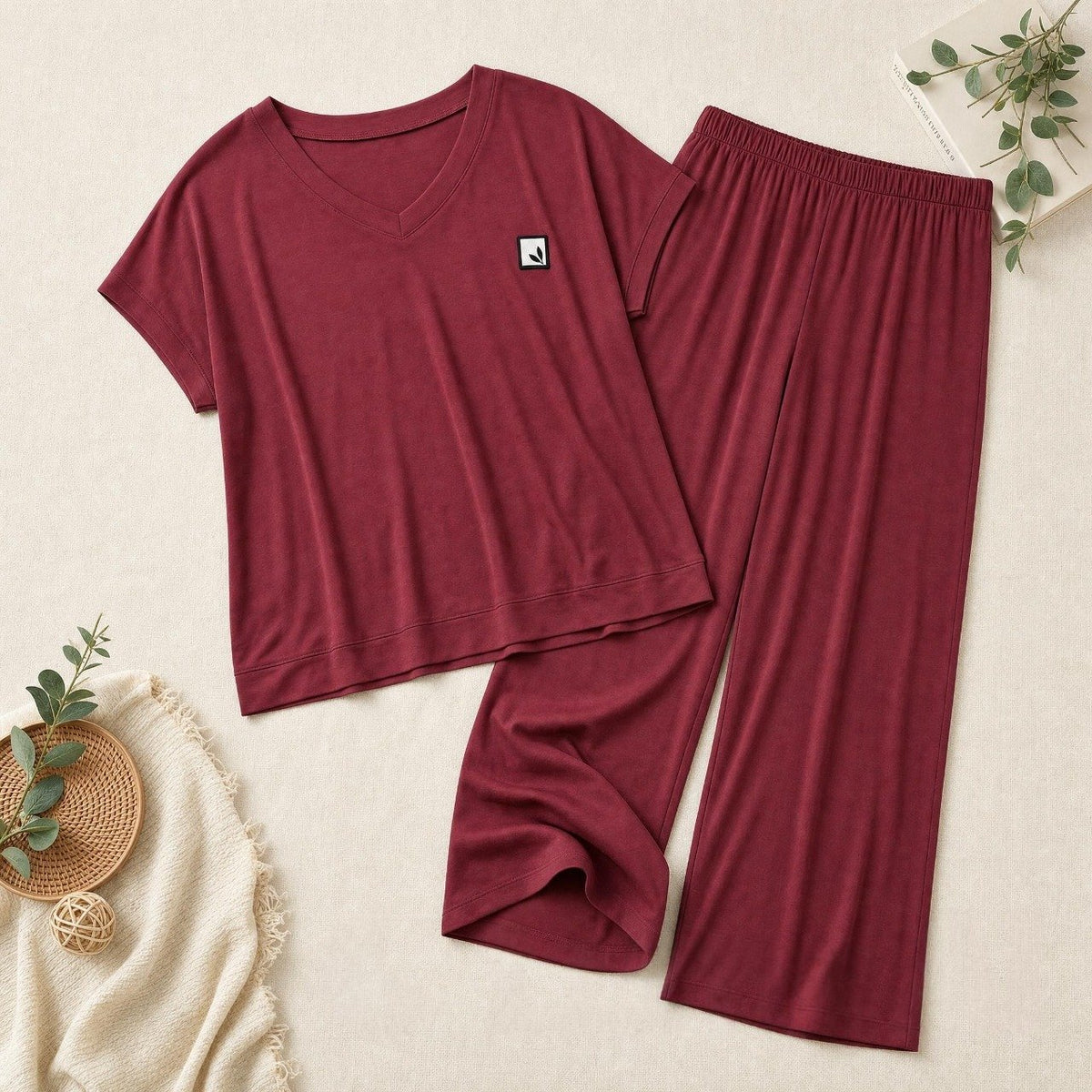 Cozy Loungewear Set – Comfort Meets Style Soft Fabric | Relaxed Fit | Perfect for Home & Casual Outings image 1
