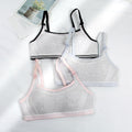 Sports Bra for Women | Breathable Mesh Panel Bra with Adjustable Straps image 2