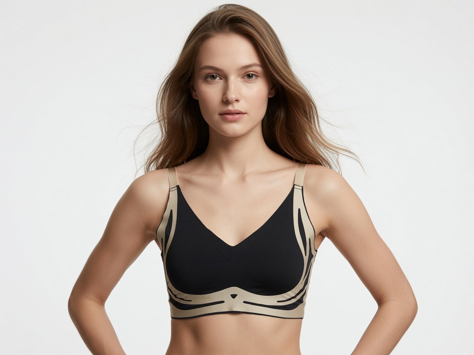 Seamless Wireless Bra for Women | Non-Padded Comfort Bra with Adjustable Straps